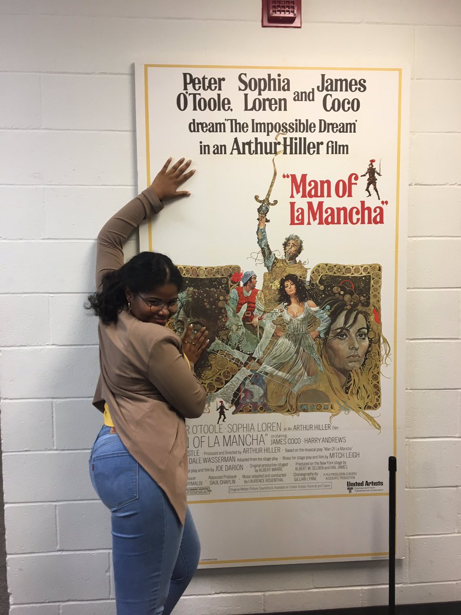 I'm gonna be that one chick that did her dream show and never stops talking about it