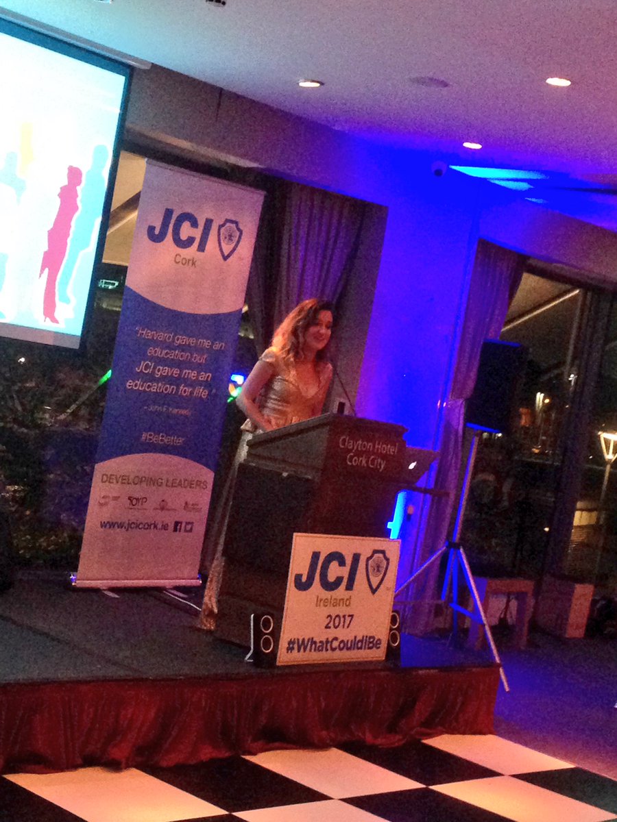 JCICork's tweet photo. Congratulations to our newest #JCI Senator the wonderful @ILauraEnache #AspireToInspire #WhatCouldIBe #ncc2017 @jciireland ๐
๐๐ฅ๐๐ป๐๐๐ป๐ https://t.co/iyIYQrcQ8p
