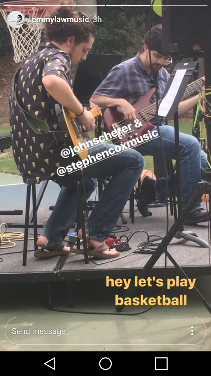 stephencoxmusic's tweet photo. Had a blast w/John Scherer at Rocktoberfest! On "In Between," I missed @paigepaigemhmmm's vox, but John did awesome! Thanks @emmylawmusic https://t.co/vbJtOhjUdY