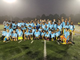 BGCA_Clubs's tweet photo. ICYMI: Club kids from BGC Greater Washington hit the gridiron with the @NFLfor the 8th edition of @CongFBGame! https://t.co/nz25DUY0Vt