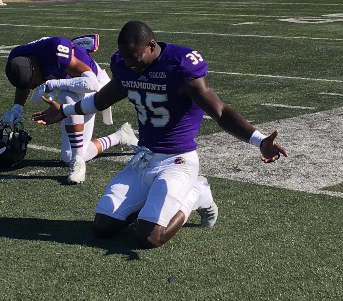 WCU's tweet photo. Cats win 49-10! https://t.co/ZLZUmpPC1A
