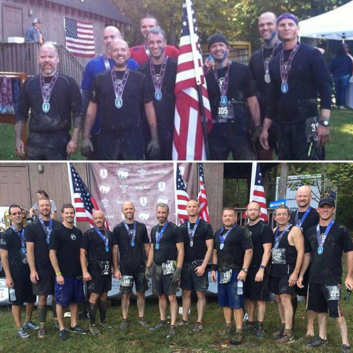 Difference pic #2--last year 1 AO. This year, Pax from 4 AOs represented. #climbing