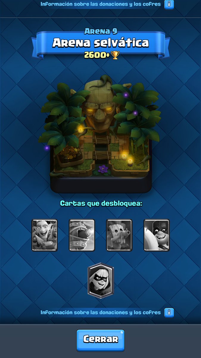 xMoon_Princess's tweet photo. Misión de hoy: llegar a Arena Selvática
#ClashRoyale #arena9 #arenaselvatica https://t.co/ILyLC35FRf