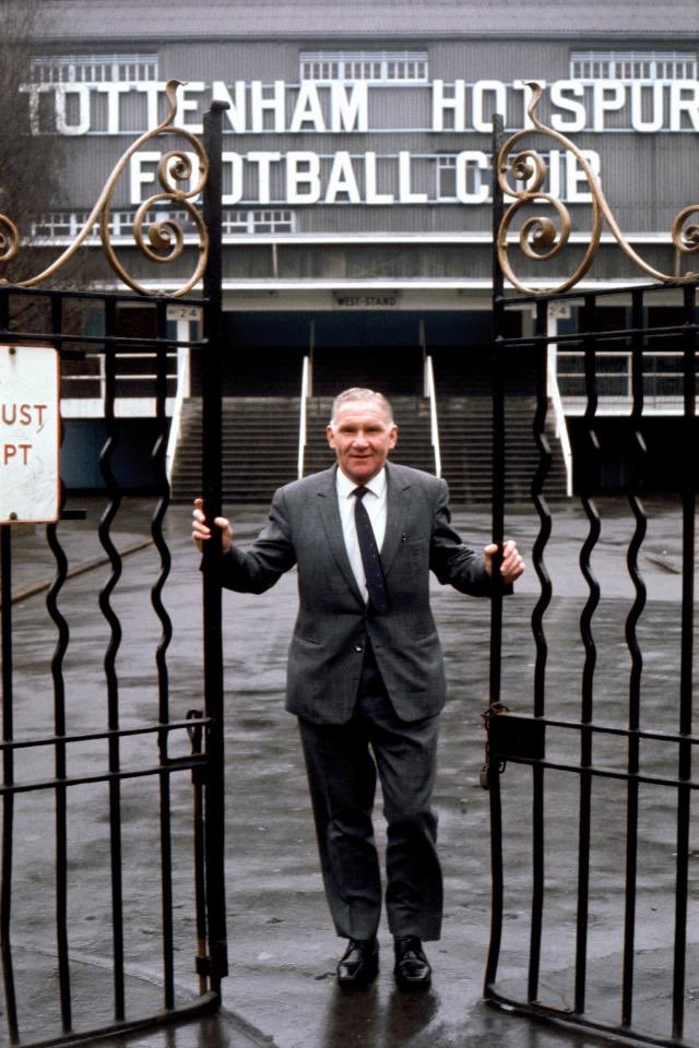 “He once sent me a picture of Bill Nicholson holding the front gates of the stadium. I replied ‘one day it is going to be you.’”