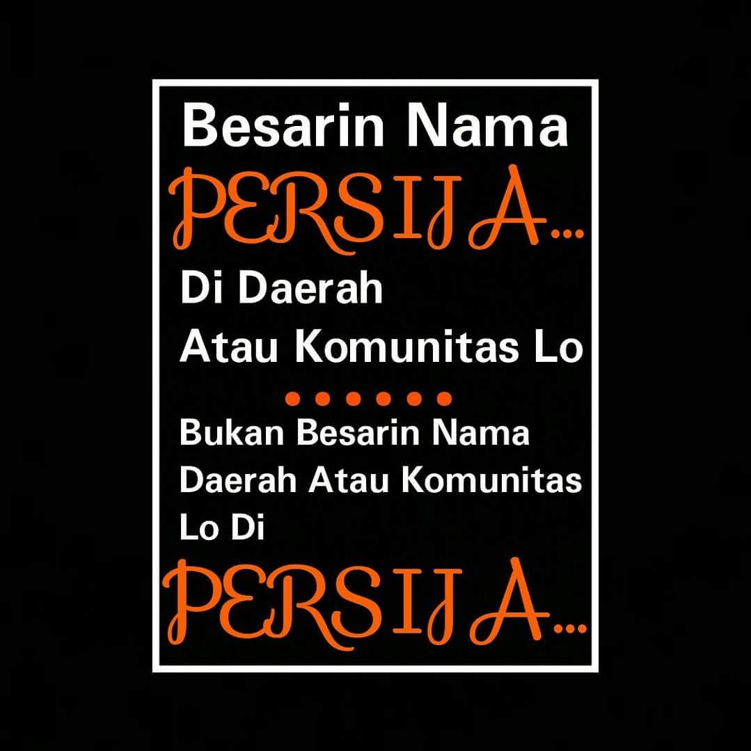 bontotoriginal's tweet photo. Di Tribun @Csp1928 Itu Bangga Sama PERSIJA ,Bukan Sama Banner Daerah... Selamat Pagi Para Penghuni Burung Biru... #SelamaNyePERSIJA https://t.co/dtpTbN5hAo