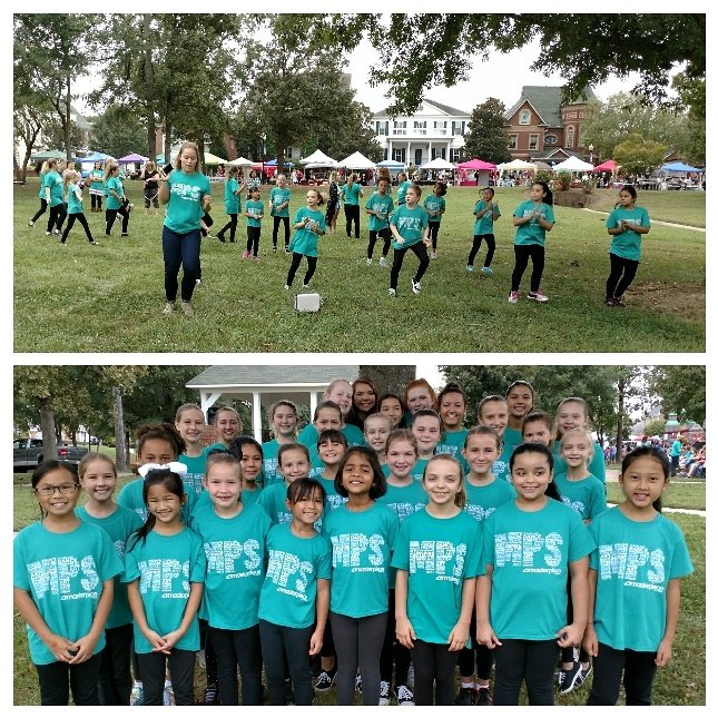 DanceAndArt's tweet photo. These ladies rocked it today! #lakeparkfallfestival
#masterpiecestudiosnc #masterpiece #dream #create #inspire #dance #art #tumbling #eph210 https://t.co/FYqpU1cruH