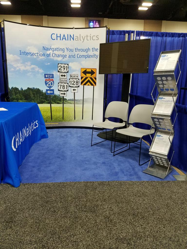 Stop by booth 404 while at #APICS2017 and meet the #Chainalytics team!
