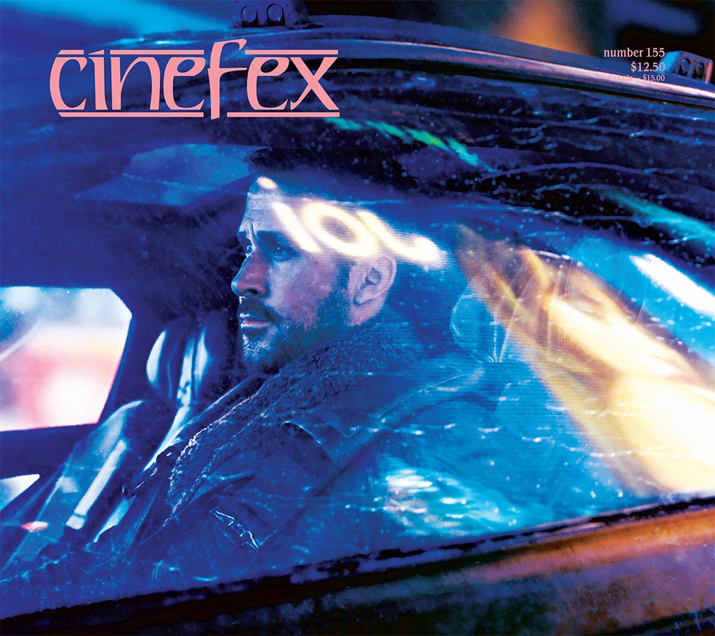 BladeRunnerNews's tweet photo. Cinefex #155 – Blade Runner Special https://t.co/BBLxpM9RSy https://t.co/QJFyQcXdqf