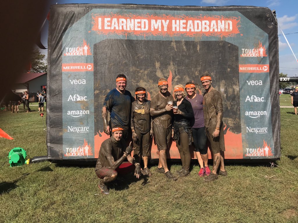 lincolnhough's tweet photo. @MikeParsonforMO @ToughMudder Somehow our team missed you on the course @MikeParsonforMO maybe next time my friend!! Great day, thanks @ToughMudder https://t.co/jt4UxL3r1n