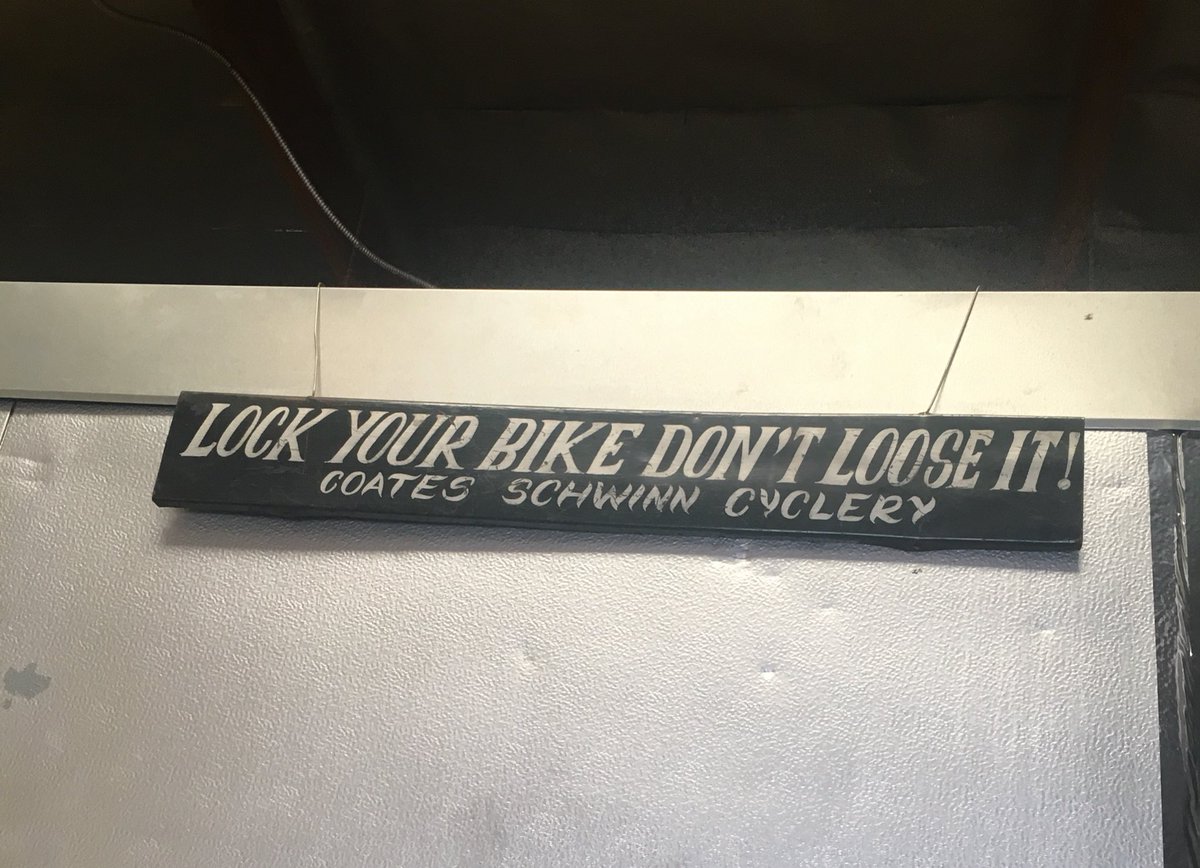 grammarsnark's tweet image. Bicycle, thou art loosed
