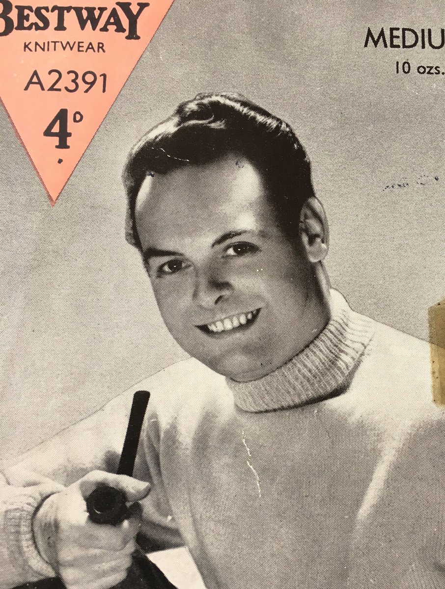 So <a href="/antanddec/">antanddec</a> Dec’s granddaddy was a knitwear model?