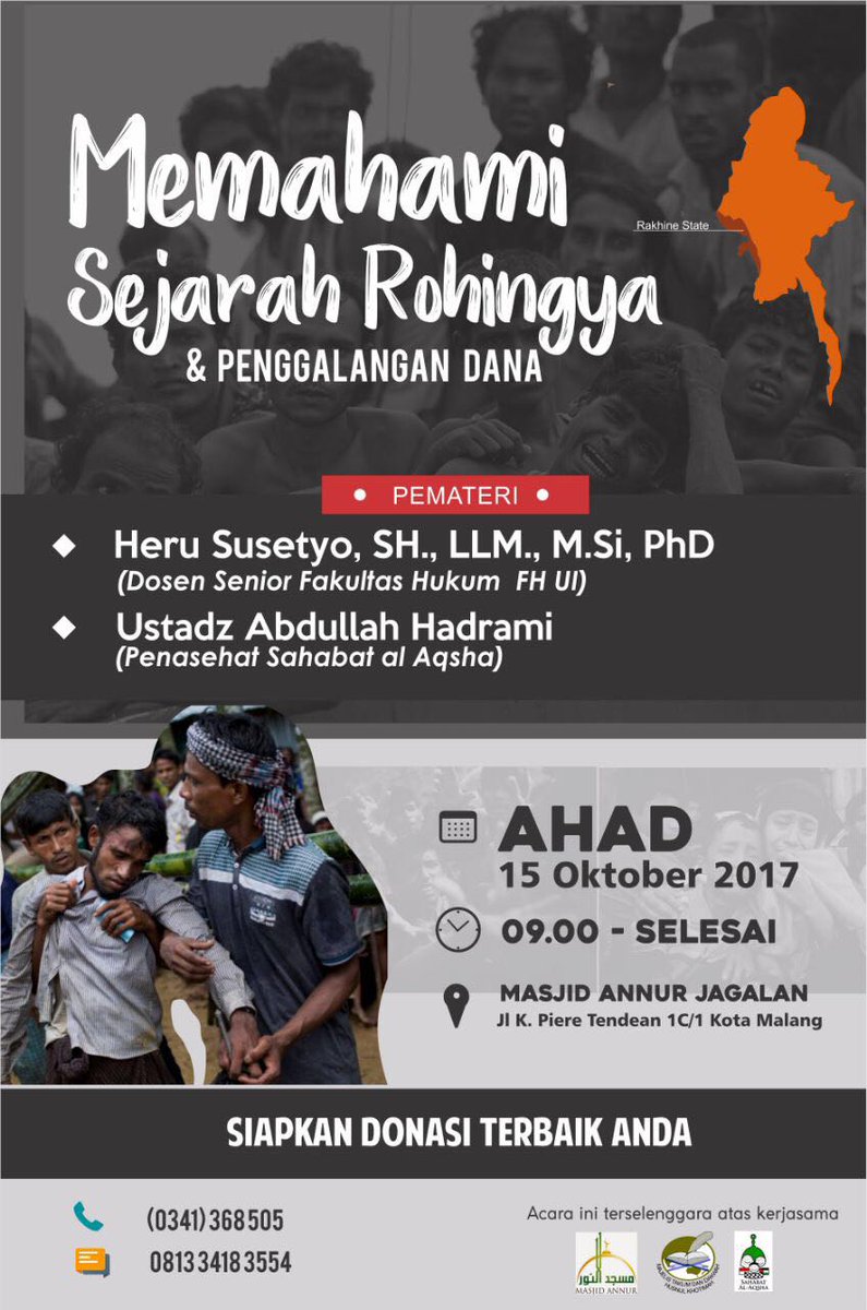 pambudiutomo's tweet photo. Agenda menarik hari ini di Malang @AbdullahHadrami @sahabatalaqsha @ShbtRohingya @herususetyo @eventmalang @HaloMalangCom https://t.co/mUczFYeqaQ