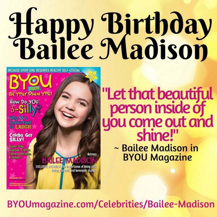  happy 18th birthday bailee madison      