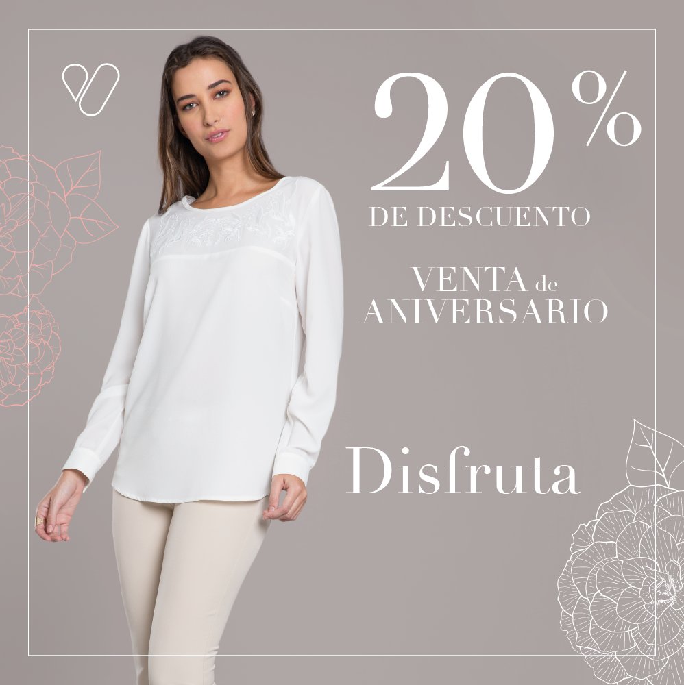 GrupoVanity's tweet photo. Esta blusa de cuello bordado puede ser tu compañera ideal este fin de semana.
¡APROVECHA NUESTRA VENTA DE ANIVERSARIO!
#soyvanity https://t.co/mfWIhIuP9N