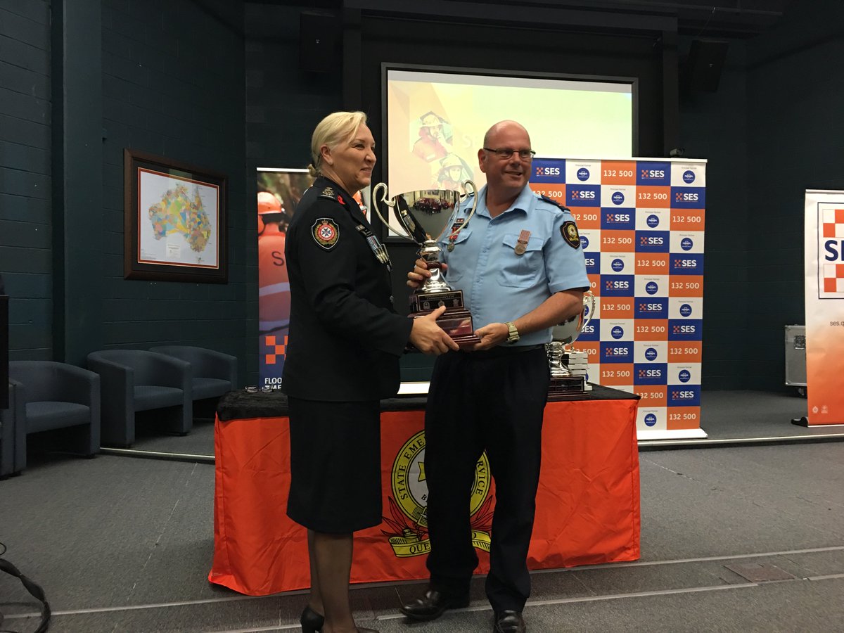 Well done to Gold Coast City SES Unit for winning the 2017 Commissioner's Cup for SES Unit of the Year. Great day at SES State Awards.