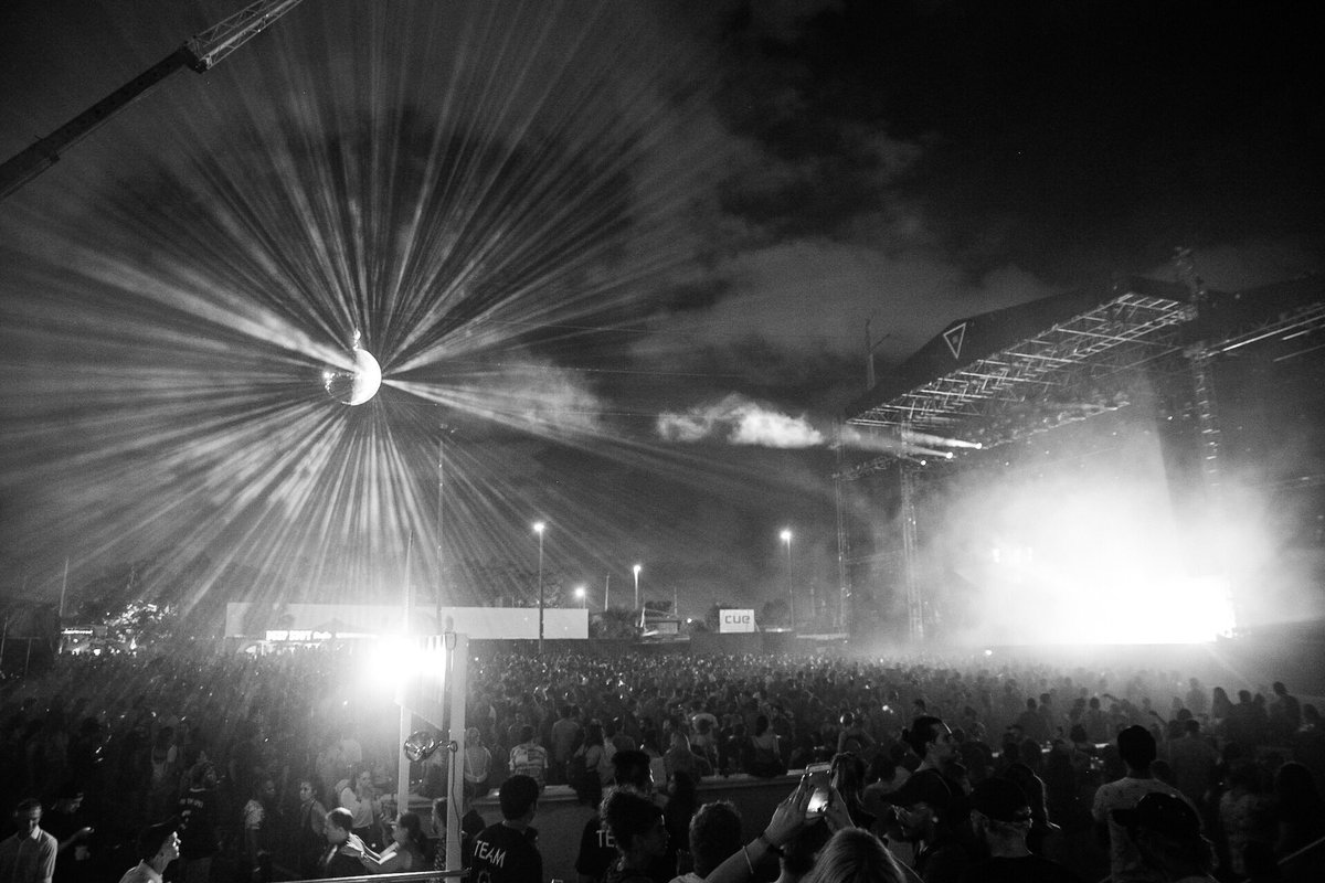 .<a href="/NicolasJaar/">Nicolas Jaar</a> headlining Day 2 of <a href="/iiiPoints/">III Points Festival</a> 2017 in Miami, FL. #iiiPoints