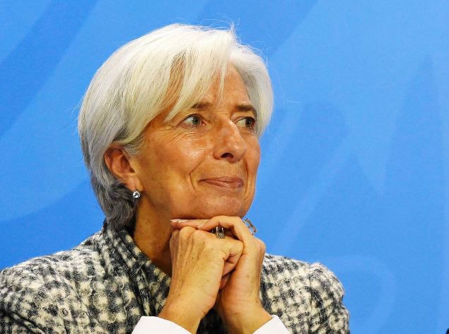 timesofindia's tweet photo. Indian economy on 'very solid track': IMF chief @Lagarde https://t.co/JeRYCRYFYv https://t.co/6RLVm3Az0Z