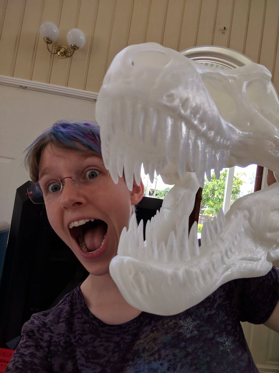 nickyringland's tweet photo. Raaaaaarw!

#TechInTheTropics @qsite https://t.co/Jf7yhpw8eZ