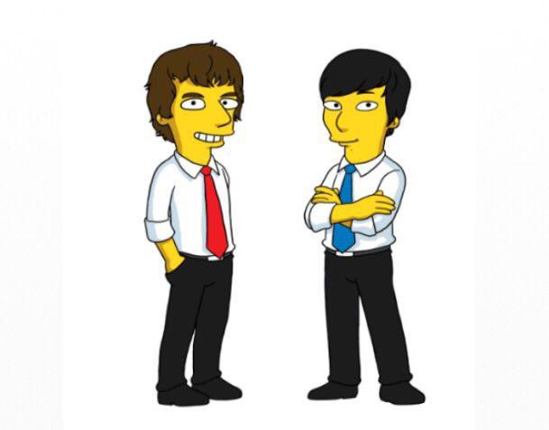 Quantstamp's tweet photo. Amazing community submission for Aaron McDowell from Australia. 

Simpsons version of Steven and Richard from Quantstamp. 

Much love. https://t.co/ayyUUd26W3