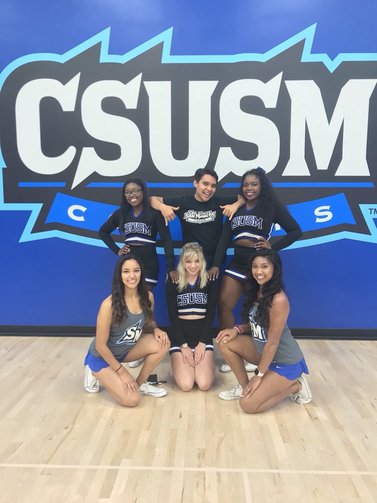csusmdance's tweet image. Had a great time cheering on Volleyball along side @csusmcheer these past two days! Can’t be anymore proud of @CSUSMVolleyball 💙🐾