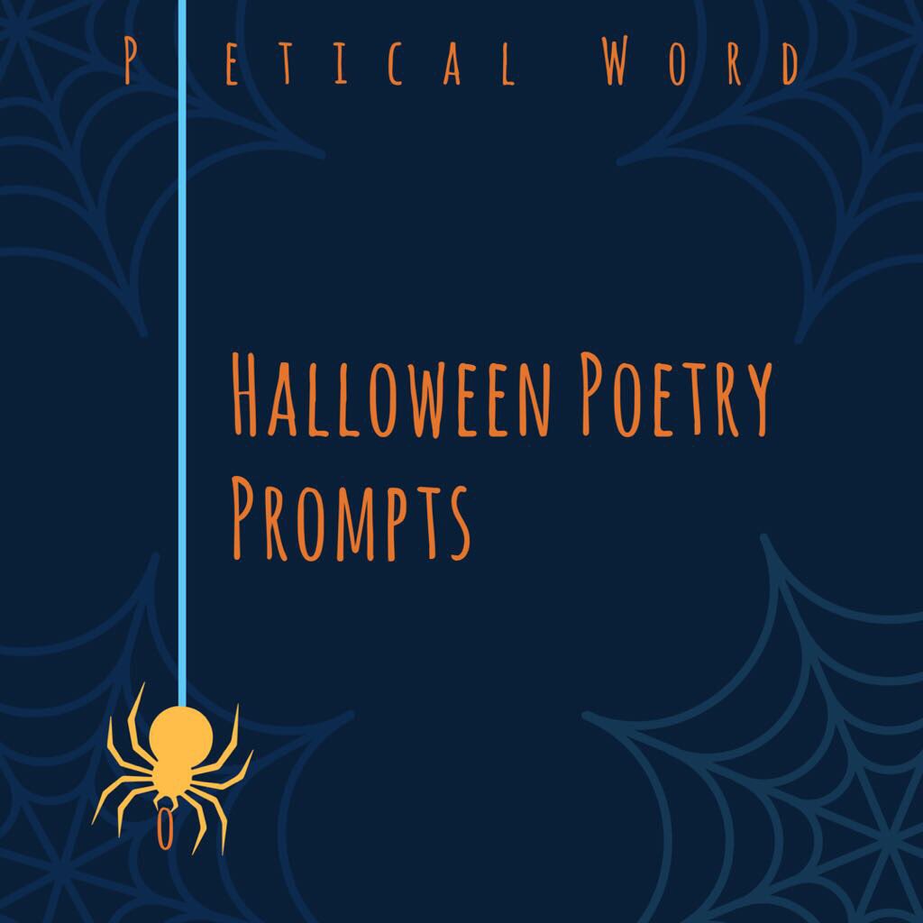PoeticalWord's tweet photo. 👻 Watch out! We'll be dishing out seasonal themed #PoetryPrompts leading up to Halloween! We'll be sharing our favourite at Poetical Word!🎙 https://t.co/2mcRWhkXBO