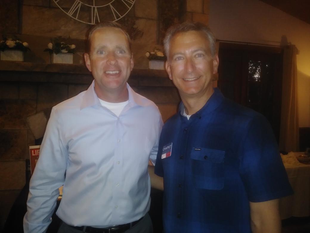 voteadambell's tweet photo. Thank you to the Twin Creeks Democrats for hosting a great event tonight. Great time meeting all of our neighborhood Democrats! #ringthe3rd https://t.co/uOnV2k4c6M