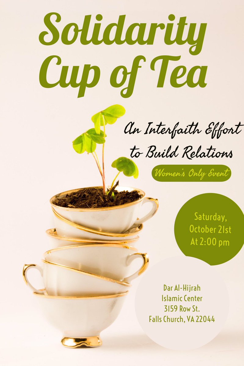 DAHOutreach's tweet photo. Women's only Solidarity Cup of Tea next week! Join us to empower and build on issues women face in today's society! https://t.co/tJDkPSxkIB