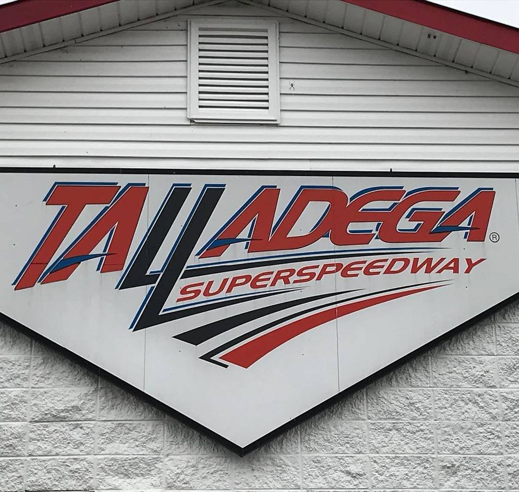 It’s NASCAR racing at Talladega Superspeedway in Alabama this weekend.