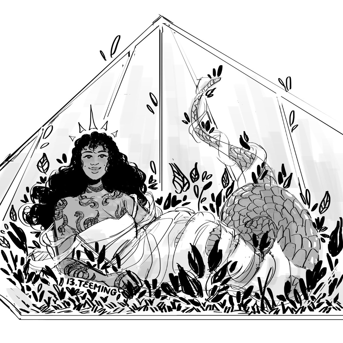 week 2 week 2 week 2 #inktober2017 