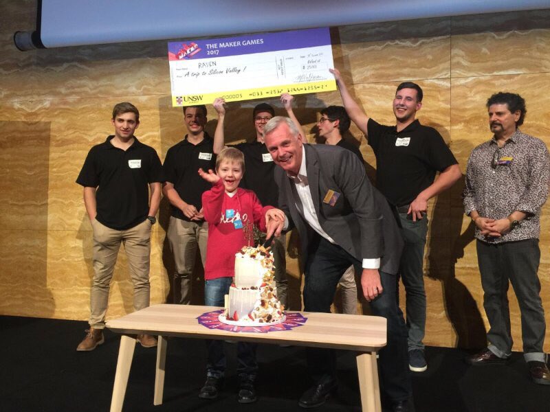 neale_danielle's tweet photo. Many thanks to all participants, industry partners and judges and congratulations to Raven the winning team https://t.co/64nlLaBzly