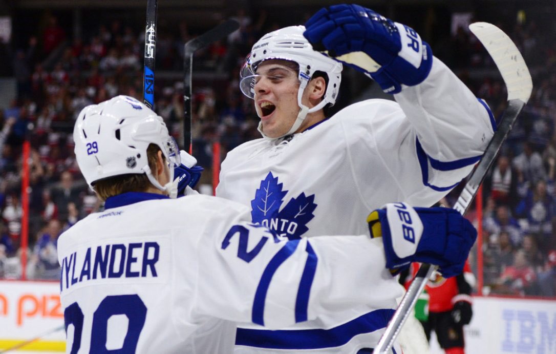 ParkerLefort's tweet photo. Name a better duo I'll wait #leafsbaby https://t.co/oRdXWhtclg