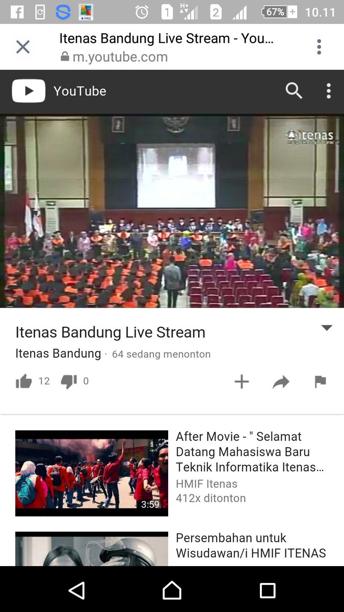 FitriMunifatul's tweet photo. Nonton delok tok ws kudu kerja neh boss #HappyGraduationAnisaRahma https://t.co/yZpU2yPkJu