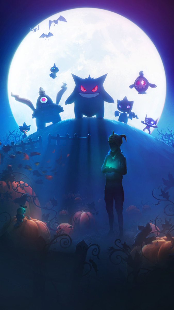 PokemonGo_GDL's tweet photo. Nueva pantalla de carga con la 3ra Generación en el evento de Halloween 😱 ¡Real! https://t.co/uLxjDk4KU3 #PokemonGO #PokemonHalloween #GDL https://t.co/3zIckiOsur