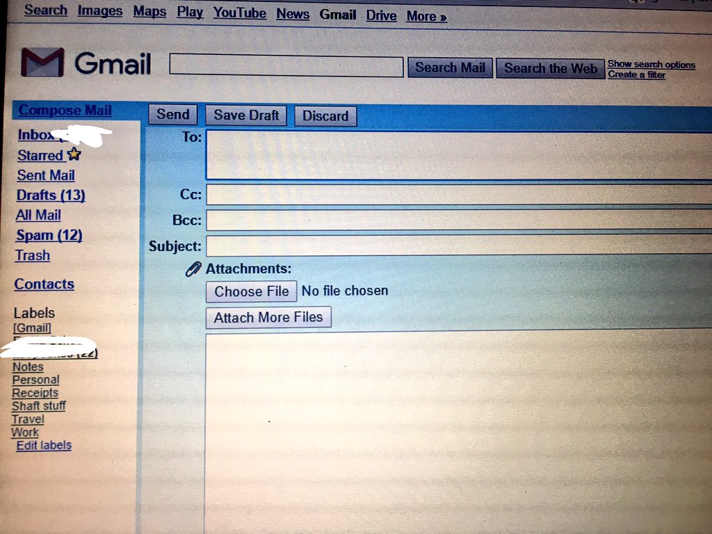 TinaShively's tweet photo. This is what #gmail lookslike when trying to send script back to station from #ACL #Flashback #BadInternetConnection #ReporterProblems #KVUE https://t.co/peeHBkYnAF