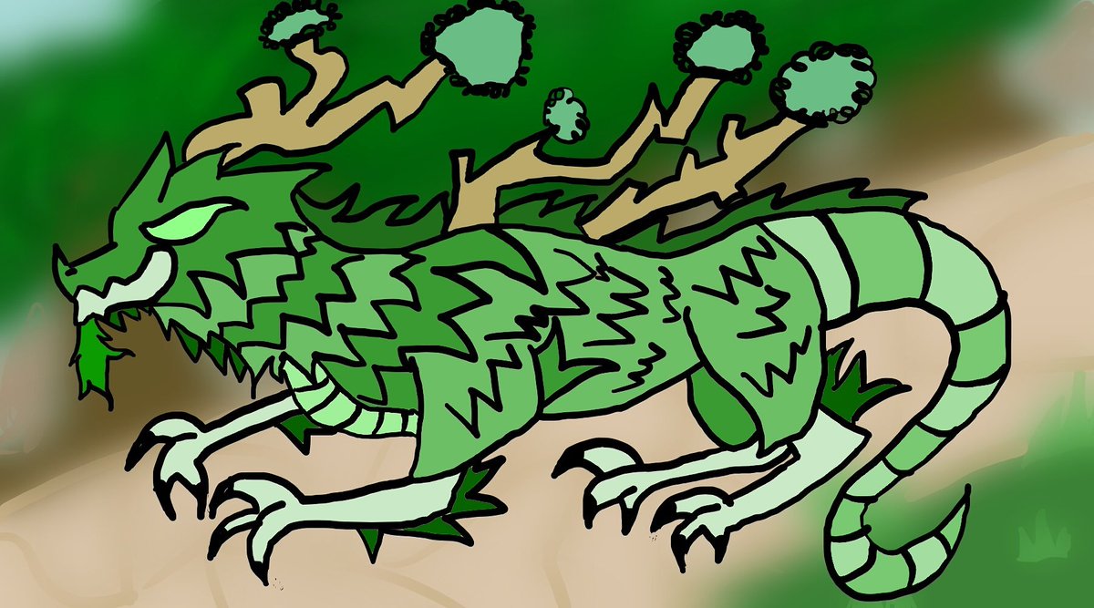 RedLikesDrawing's tweet image. Lol go check out #monsterlegends this is 1 of my fav monsters #drekk #fanart