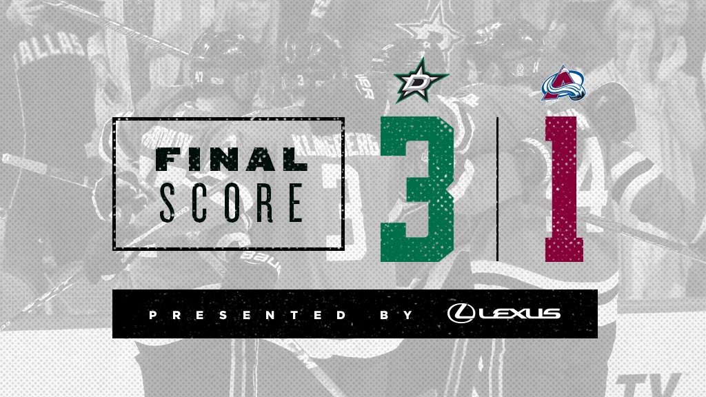STARS WIN!!! It's always nice playing on home ice! #GoStars https://t.co/OAck3Cam7x