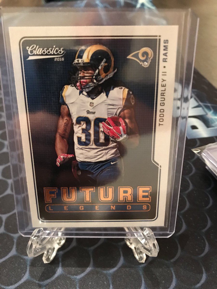 cheapcardsales's tweet image. Todd gurley future legends classics. $1.50
#cheapCards #ccsRams
