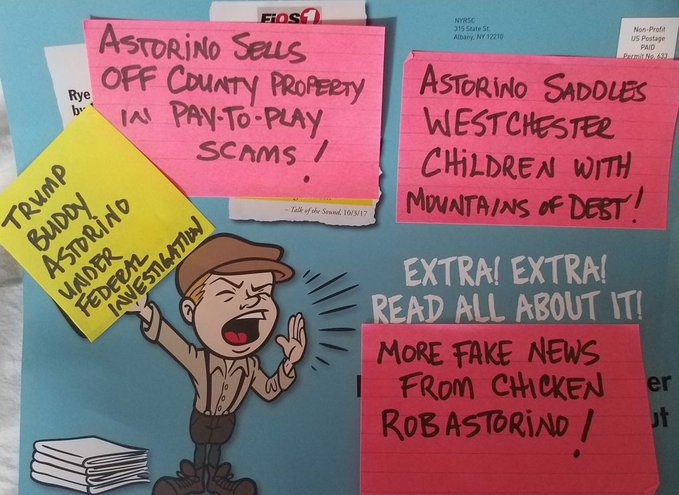 IndivisWstchr's tweet photo. Our #PostItProtest is still going strong! Tweet yours today! #Disasterino https://t.co/vygKFmP3lx