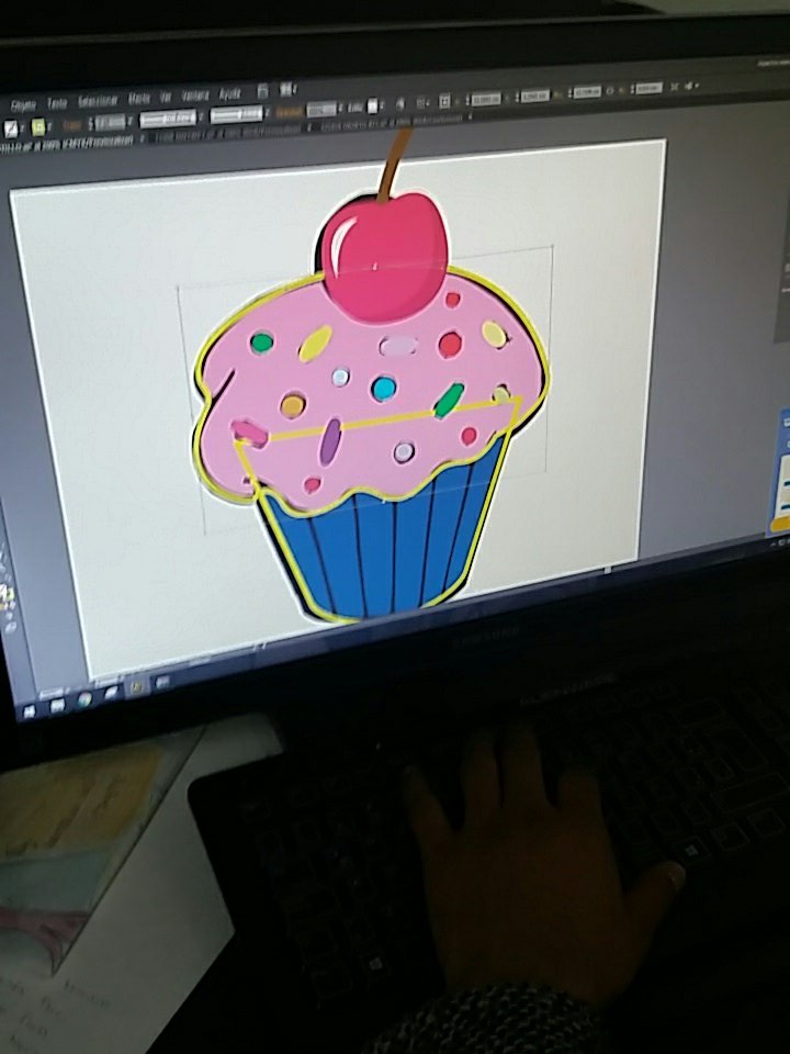 pabitel_studio's tweet photo. El postre no se ve nada mal #sidequest17 https://t.co/oVQGhTUAvY