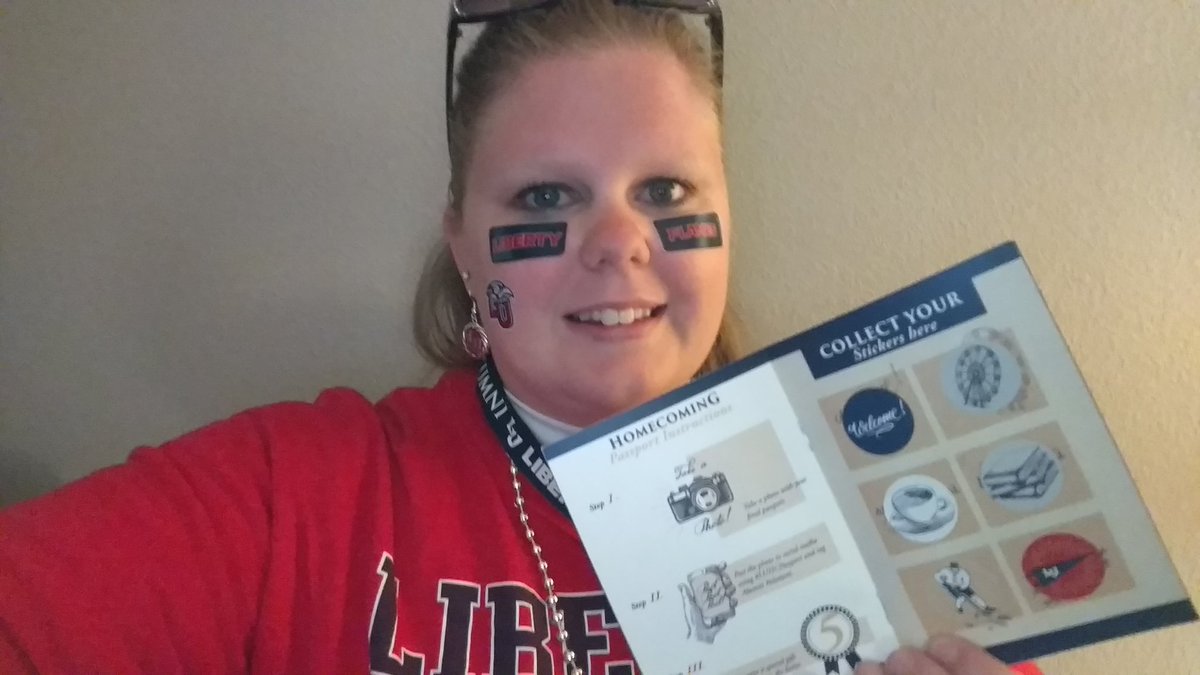 SparkledTeacher's tweet photo. I collected all my stickers on my #LUHCPassport ๐ #LUHC17 @LibertyUAlum pick me as a winner!! https://t.co/rC8pqB4T2j