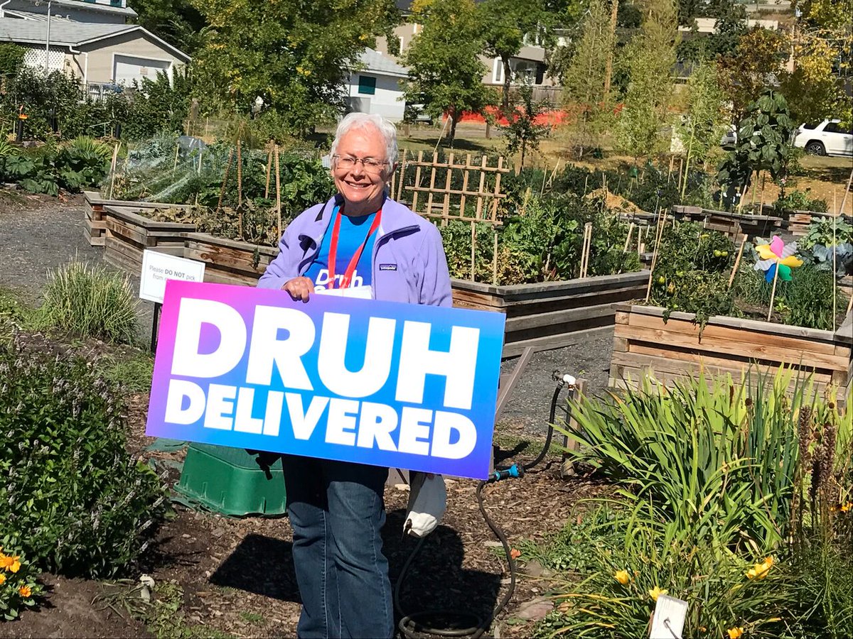Druh championed the community garden program, which helps provide fresh veggies and bring neighbours together! #DruhDelivered