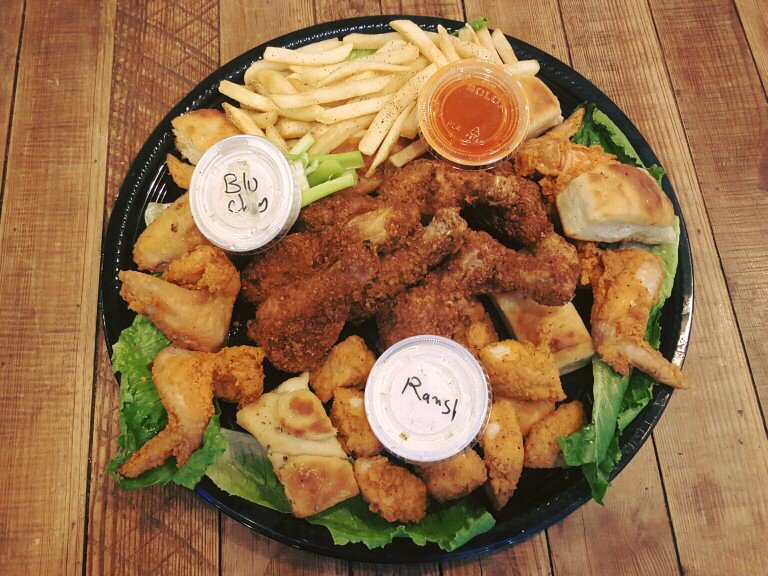 campus_pizza's tweet photo. NEW!!!
Now you can get
Fried Chicken Tray 
     for  $35.00 https://t.co/Z6GDsMWGcw