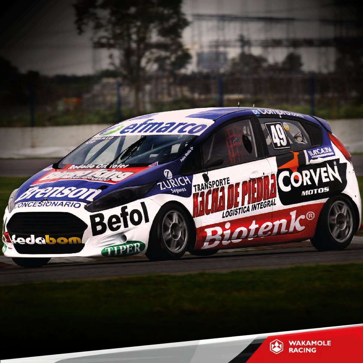 PMelilloOK's tweet photo. #TNenLaPlata Hoy es mi primera final con el Fiesta Kinetic. A las 12:30, largamos P38: será importante completar la carrera.

#WKMLRacing https://t.co/8NxCmYhBC5