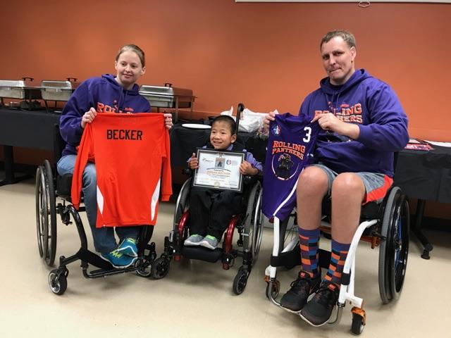cjspore's tweet photo. Greay night introducing the inaugural Rolling Panthers Jr. Prep basketball team.
#SportAbilityofIowa
#RollingPanthers
@NWBA https://t.co/BKVNSREfu3