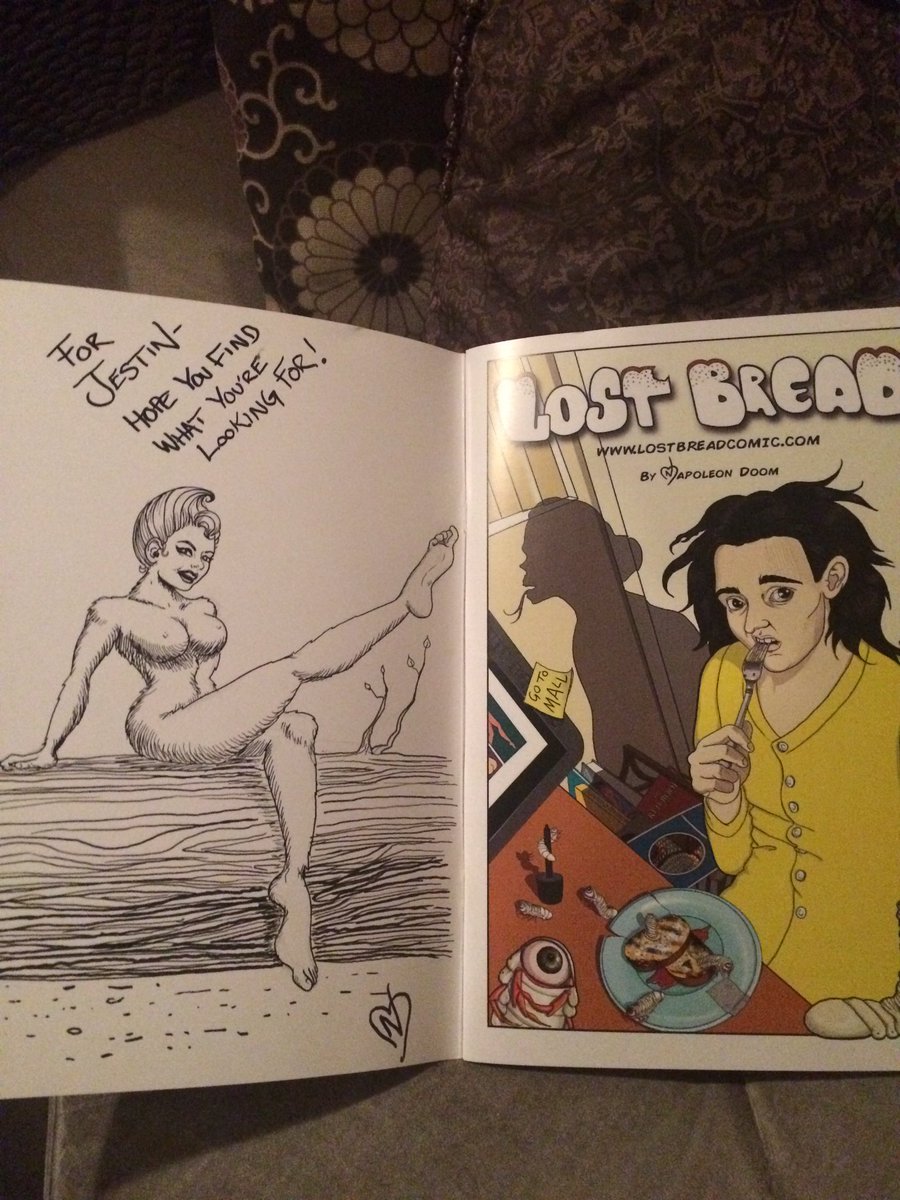 ForteanMindset's tweet photo. Just got my copy of 'Lost Bread' by @L0nely_Goatherd. The artist knows me too well. Pick up your copy https://t.co/Hao4wLUrlG https://t.co/jynnaDPl52