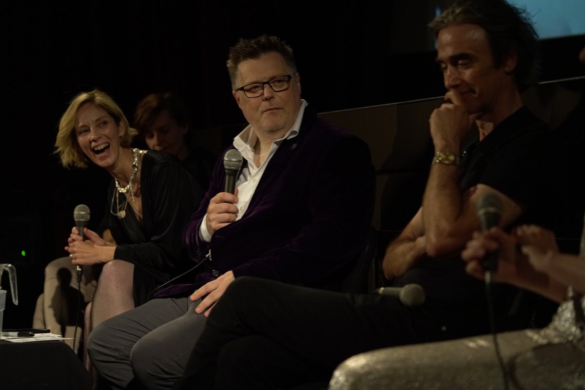 SeeingHimFilm's tweet photo. Prod/writer/cast @vbaileyactor dir @livingspiritpix & cast members #DuncanDuff and @CatherineRowney at our premiere https://t.co/h1WgpHJme2 https://t.co/EbmXd9qGwE