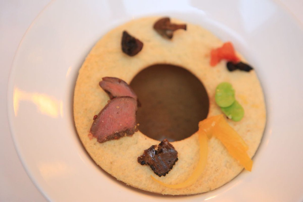 LlaoLlaoHotel's tweet photo. Tercer Paso
Sopa de hongos con mollejas de cordero y lomo de liebre
#BarilocheALaCarta #BALC2017 #BALC17 https://t.co/Csb7xOiaFu