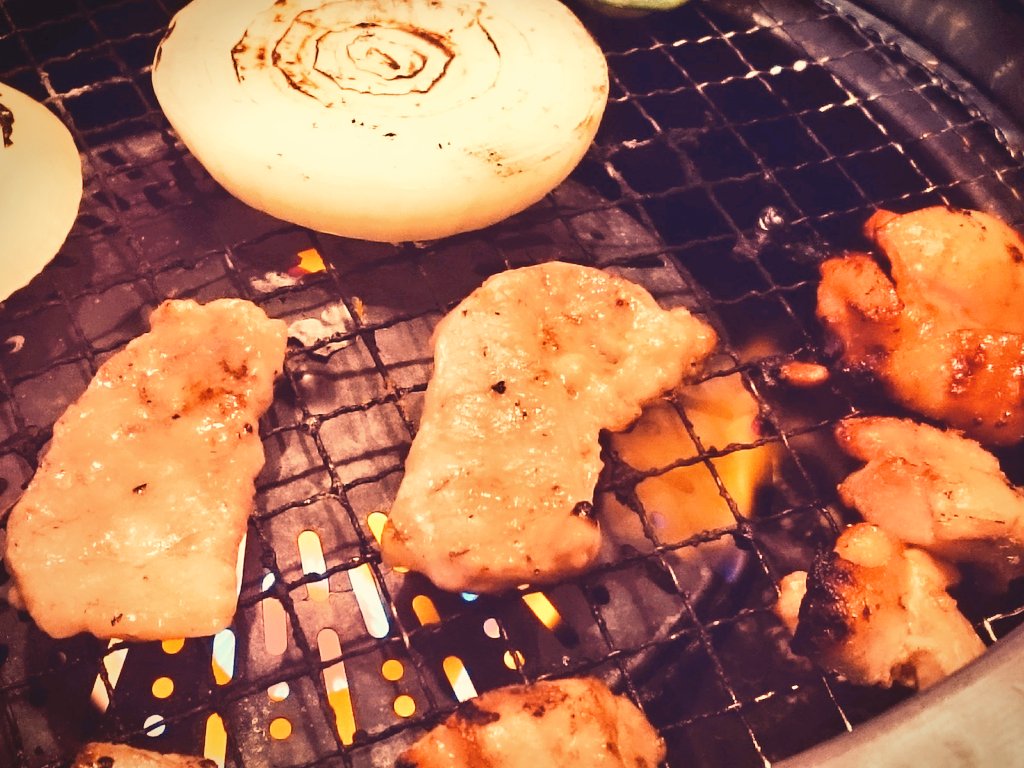 みとま 焼き肉 食べ放題 来た 一時期ハマってた プレステ1 の焼き肉ゲーム思い出す 笑