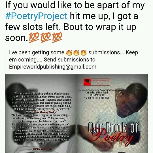 BookMobb's tweet image. Who wants to be featured in my poetry book?