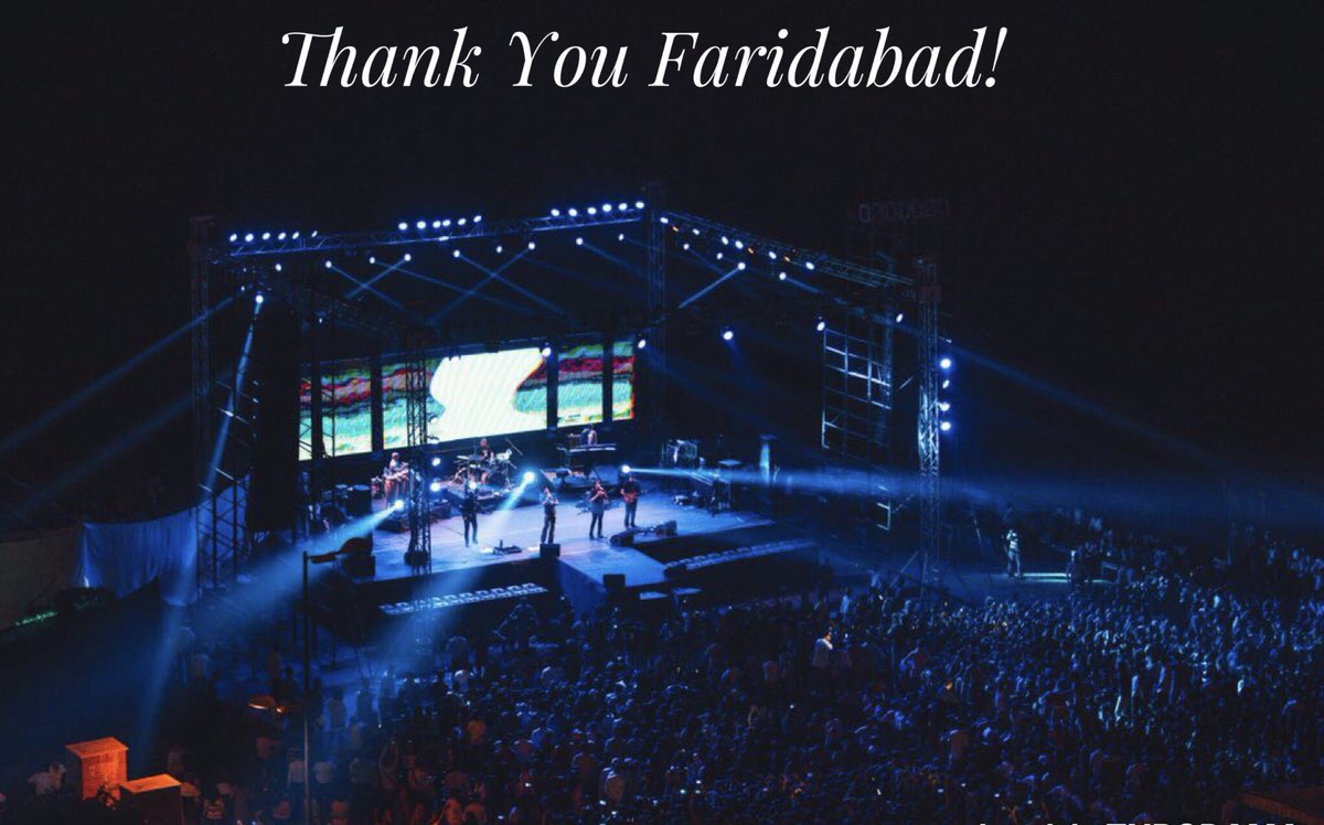FarhanLiveBand's tweet photo. Thank You @manav_rachna for all the energy and love! 
@FarOutAkhtar #Farhanlive https://t.co/laUN0TVpnl